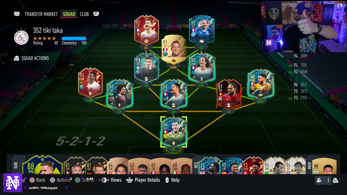WE ARE LIVE!!!! 

Schedule: 
- Running our RTG like ZWE... so mudding the account again for the 93+ ICON moment pack 
- Rewards 
- Playoffs 
- Manchild rage 
- Tarkov new update tonight 

twitch.tv/nick28t #TwitchPartner