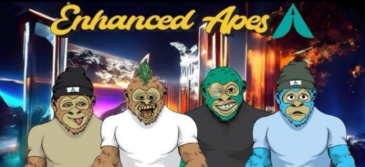 🍌Enhanced Apes🦍 NFTExpoverse Booth #419 tweet media