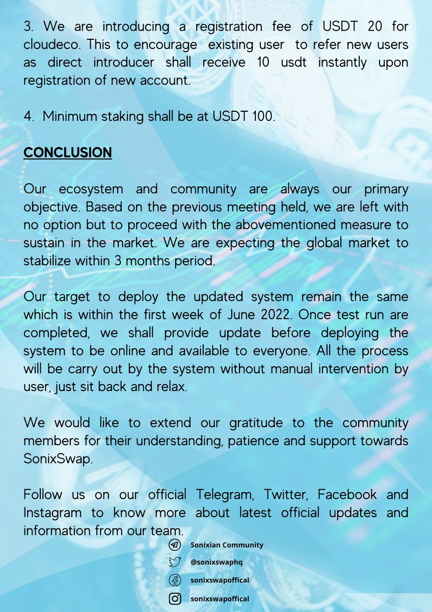 POST MEETING UPDATE: CURRENT PROGRESS