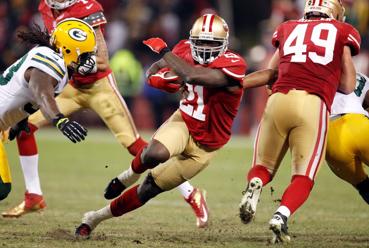 Shout out to Frank Gore on the occasion of his retirement. 16,000 yards rushing, #3 all-time and most this century. Maybe the most underrated back ever, put respect on his name.