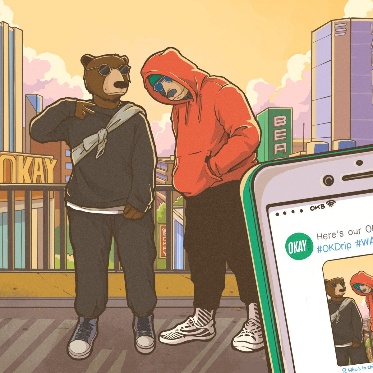 As the market got more bearish, <a href="/idgaf_imbroke/">TraderJi</a> and @Jaypee_sol started #OKDrip, which provided our community with a healthy distraction and made everyone feel okay. Thank you for building with us! #BearsBuildTogether