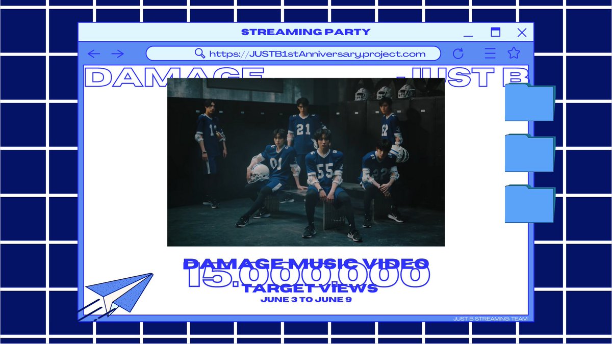 JustbSTeam's tweet photo. [📢JUST B 1st Anniversary Streaming Party]

ONLY B❕❕

Anniversary streaming party has JUST BEGUN! Join us to stream JUST B DAMAGE Music Video as our 1st song choice for the 1st week streaming schedule! 💚🌿

🔗 https://t.co/JzT7ghtMh6

#JUSTB #30DaysWithJUSTB @JUSTB_Official https://t.co/VykVloV4gY