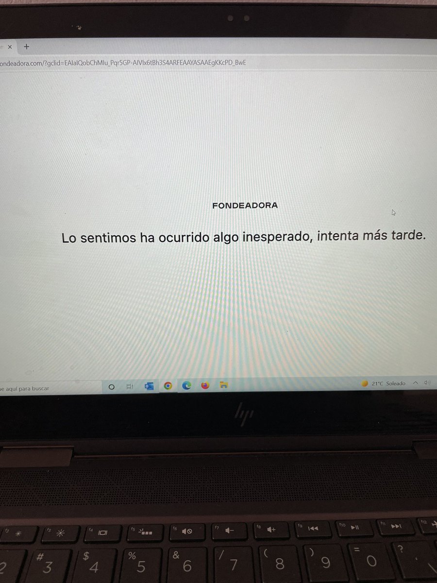 JorgeALorenzana's tweet photo. @Fondeadora es la primera semana usando la Cuenta negocios y ya no funciona el portal, dejo de operar por su culpa? Intento mas tarde y le digo a mi proveedor que no le voy a pagar? https://t.co/nPx6zKhgHh