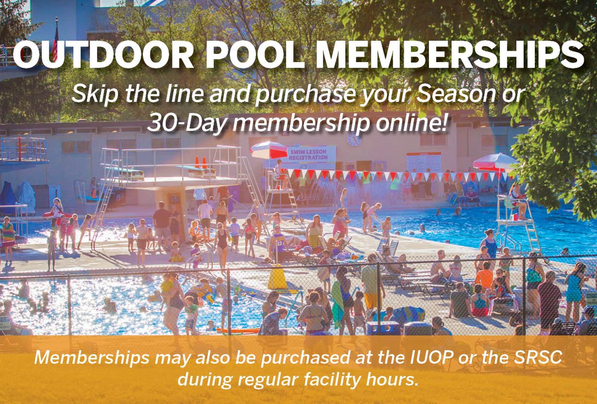IUOutdoorPool's tweet photo. Have you heard? Online purchasing is available for Outdoor Pool memberships! 

Visit https://t.co/nvC0ZYtDtP to skip the line and get yours today 🏊🏽☀️ https://t.co/ImPJa8PlLb