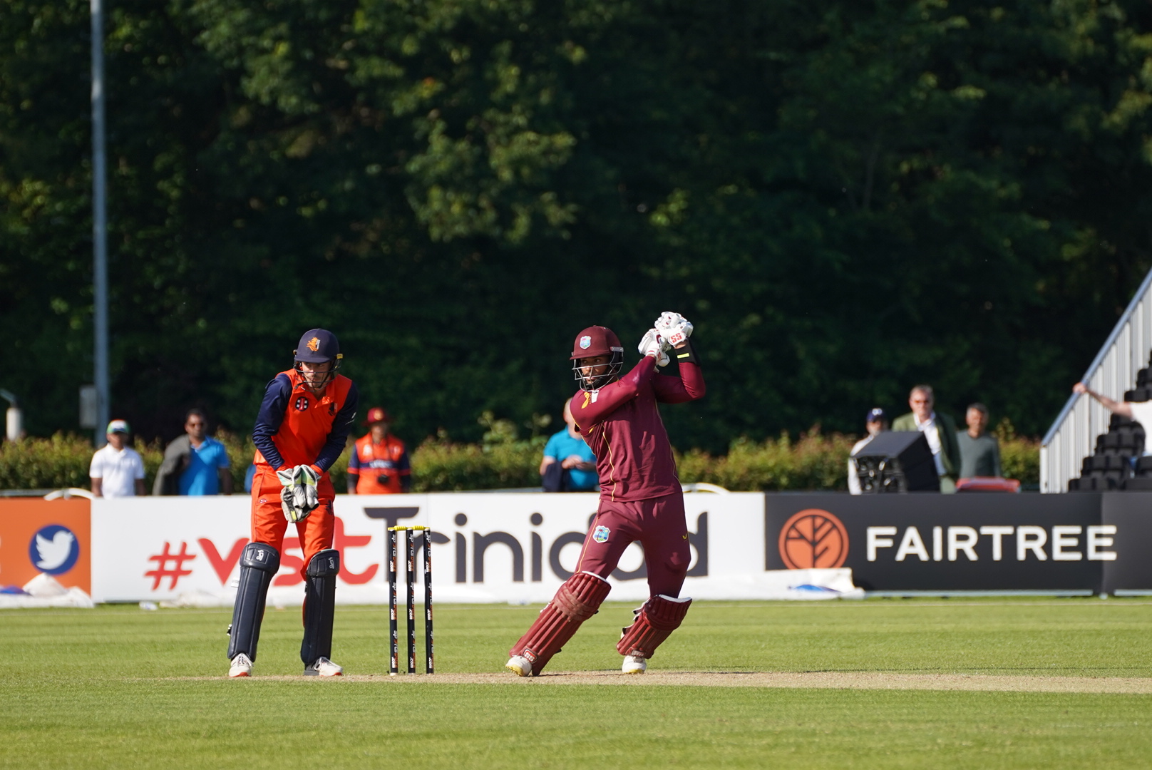 NED vs WI Live Score: Netherlands GO DOWN Fighting, West Indies SEAL Series with a 3-0 WIN, Follow NED vs WI 3rd ODI Live Updates