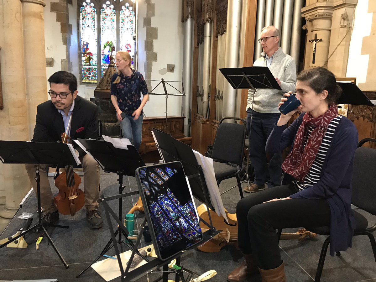 Fabulous to have been able to bring #TheLanguageOfBells to Richmond for @SwaleFest yesterday - what a wonderful audience, and such a special evening! Huge thanks for having us, and for looking after us so well. 🙏🎶😊