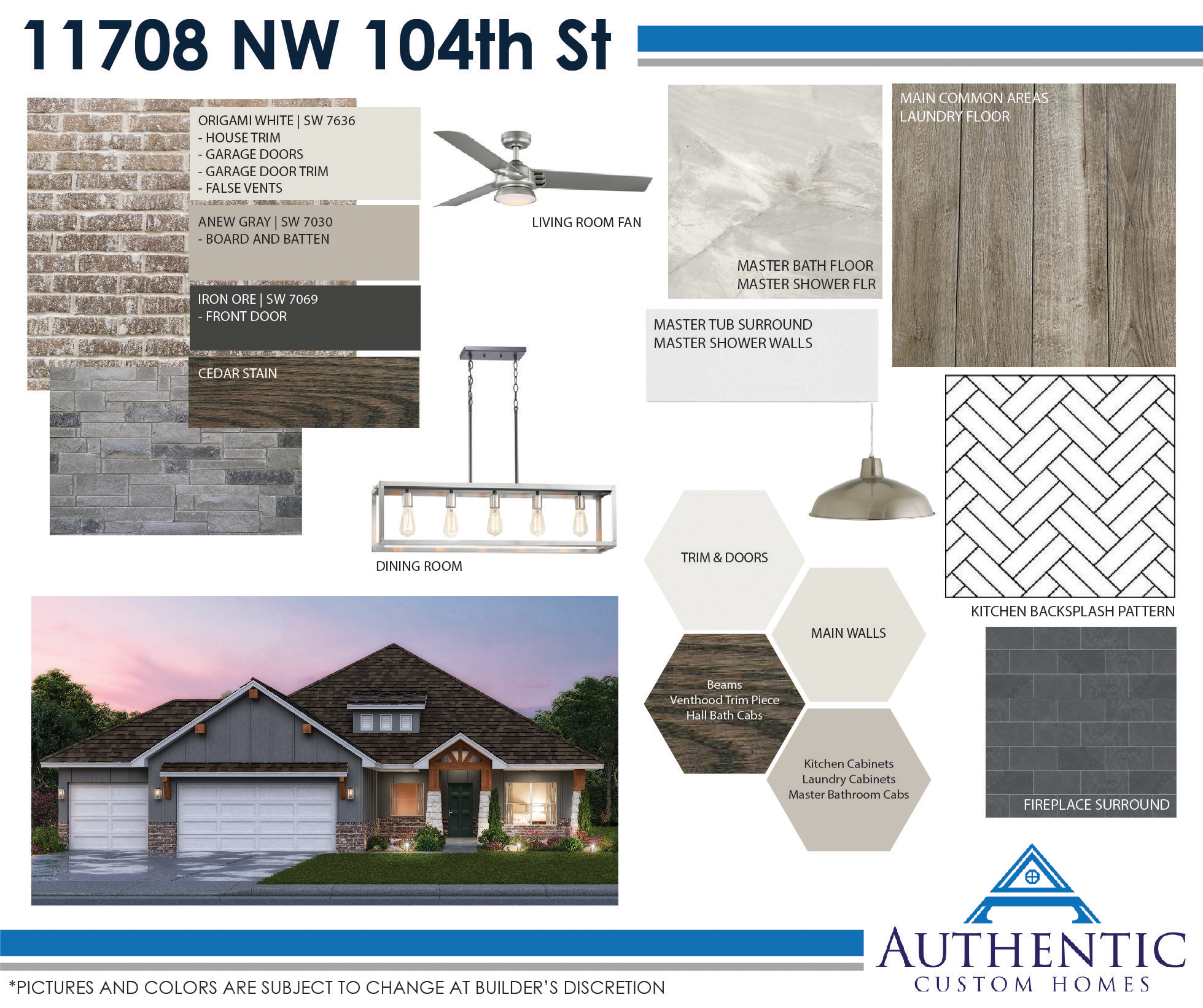 authentic custom homes yukon ok