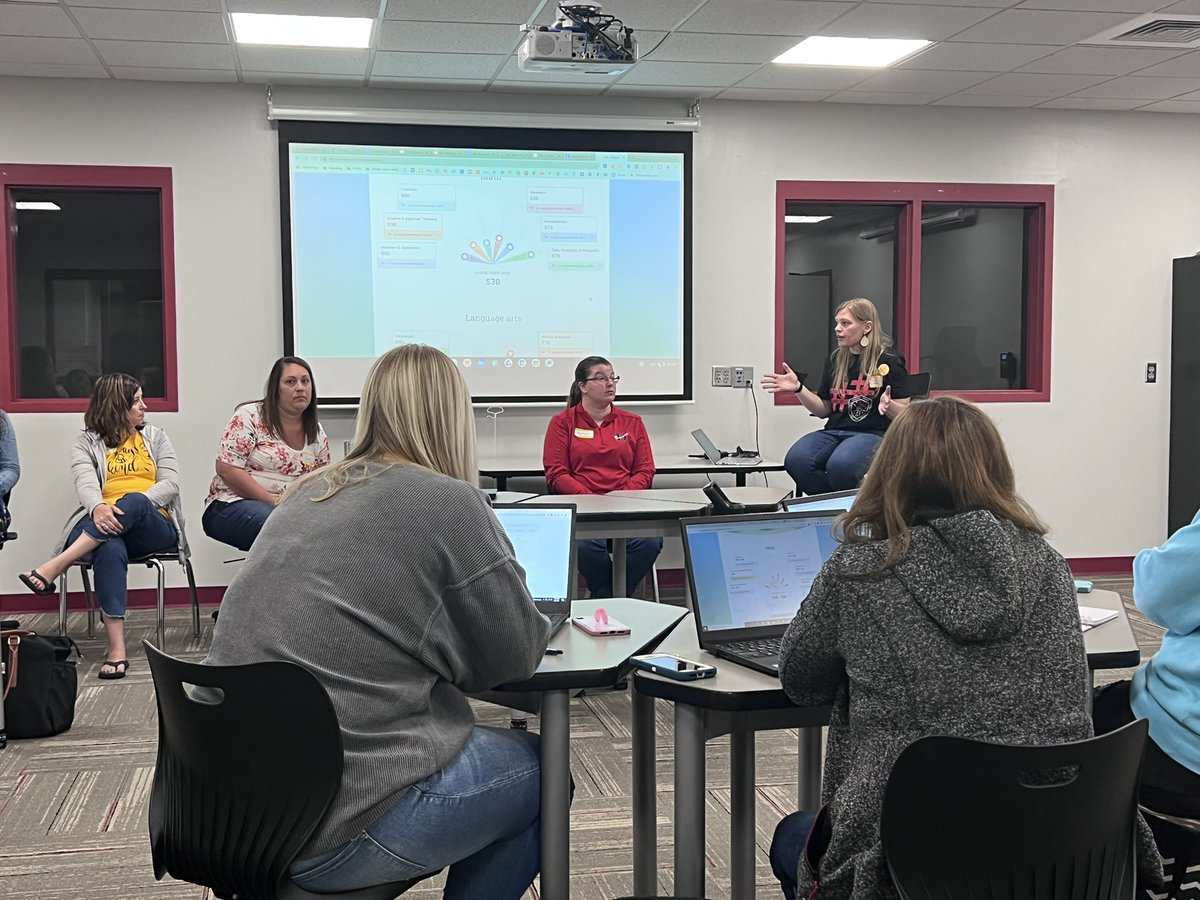 i2Conference's tweet image. Lots of great learning and sharing in the Closing Learning Gaps with IXL session! 
#I2Conference
#INeLearn