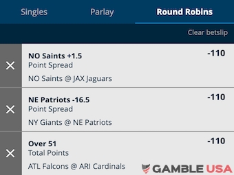 dawnofriches's tweet photo. Ever heard of a round-robin bet but not sure what one is? Our round robbin betting guide will get you in the know in no time https://t.co/6nIIc9DJiI #RoundRobbin #BettingGuide #GambleUSA https://t.co/urB7QXPIE3