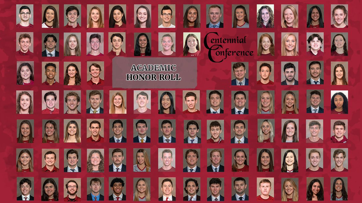 Congrats to the 9️⃣1️⃣ #Muhlenberg student-athletes who were named to the Centennial Conference Academic Honor Roll for the spring 2022 season.

1️⃣5️⃣ of them also were named to All-CC teams!

bit.ly/3Q0KsKv

#CentConf