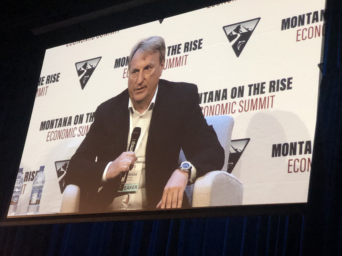 .<a href="/andreasscherer/">Andreas Scherer</a> CEO <a href="/GoldenHelixInc/">Golden Helix, Inc.</a> + board Gianforte School of Computing <a href="/montanastatecoe/">MSU Engineering</a> says engineers of future need not just tech skills but also communication skills. Touts Montana’s supportive business climate, humble &amp; hardworking workforce, good education. #MTontheRise