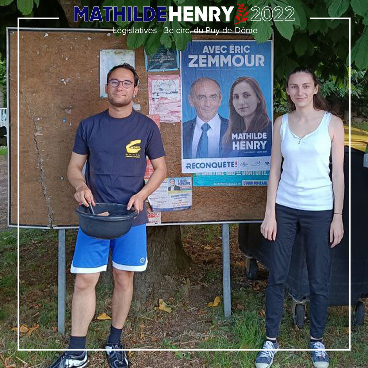 MathildeHry's tweet photo. Notre équipe a collé toute la soirée et toute la nuit dans nos beaux villages de la #Circo6303.
Merci aux militants pour leur dévouement et leur énergie dans cette campagne !
#ReconqueteLegislatives2022 https://t.co/kHpXvzONc7