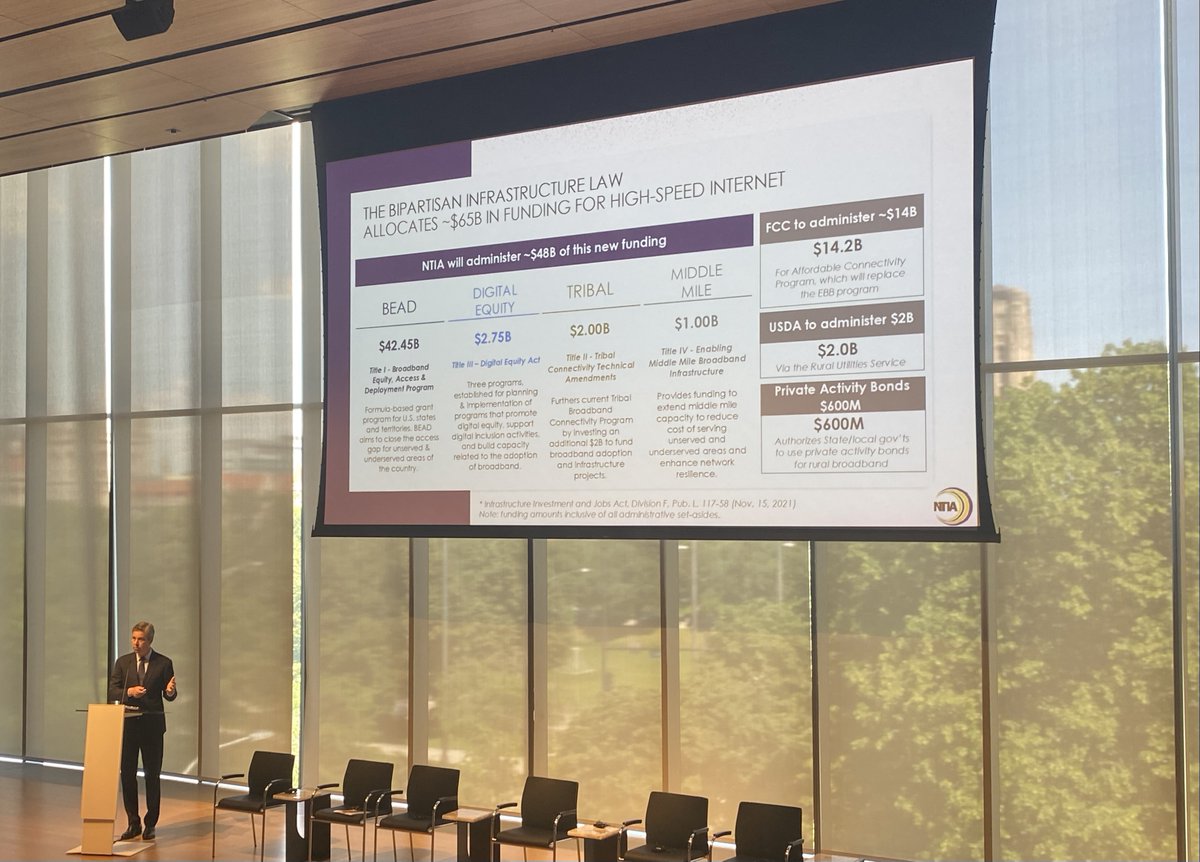 NextCentCit's tweet photo. Today @AndyBerke shared how local leaders can prepare for #NTIA's broadband funding and enable digital commerce for their residents in his keynote address at @MetroLabNetwork Summit #metrolab2022 https://t.co/Cr5SJtXELq
