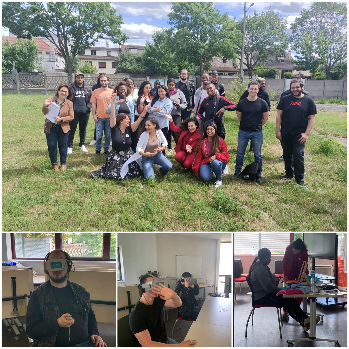 Edouardnicot's tweet photo. Le 25/05/22 @pole_emploi d'Aulnay-sous-Bois a organisé sa 1ère Édition "Les Journées du CEJ" pour ses jeunes en partenariat avec des organismes de formation et des entreprises des secteurs en tension.
Bilan : des contrats signés (10) via des POE, des AFPR et contrats de Pro. https://t.co/VQhZ4fCQXT