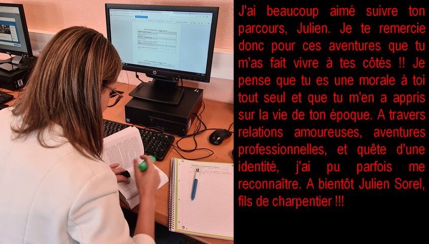 Quand un héros de Stendhal passe le grand oral et reçoit des conseils de sa coache Maïna ! « A bientôt, Julien Sorel, fils de charpentier ! » i-voix.net/2022/05/grand-…