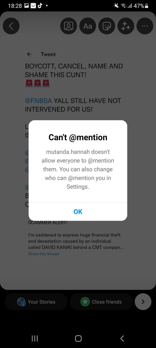 MahootaAfrika's tweet photo. LOOKS LIKE THE WHOLE FAMILY IS CUT FROM THE SAME CLOTH!

@madamemuluba 

TEACH YOUR BROTHER WHAT YOU  'APPARENTLY' ADVOCATE FOR AND QUIT THE CAP ON MY NAME.

SCAMMER ALERT! 🚨🚨🚨🚨🚨🚨 https://t.co/fliOeskE5N