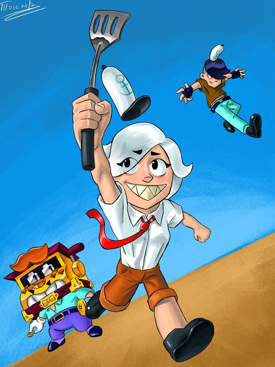 Yellow_Cloud_'s tweet photo. #BrawlStarsArt #brawlstars https://t.co/h652XyX33F