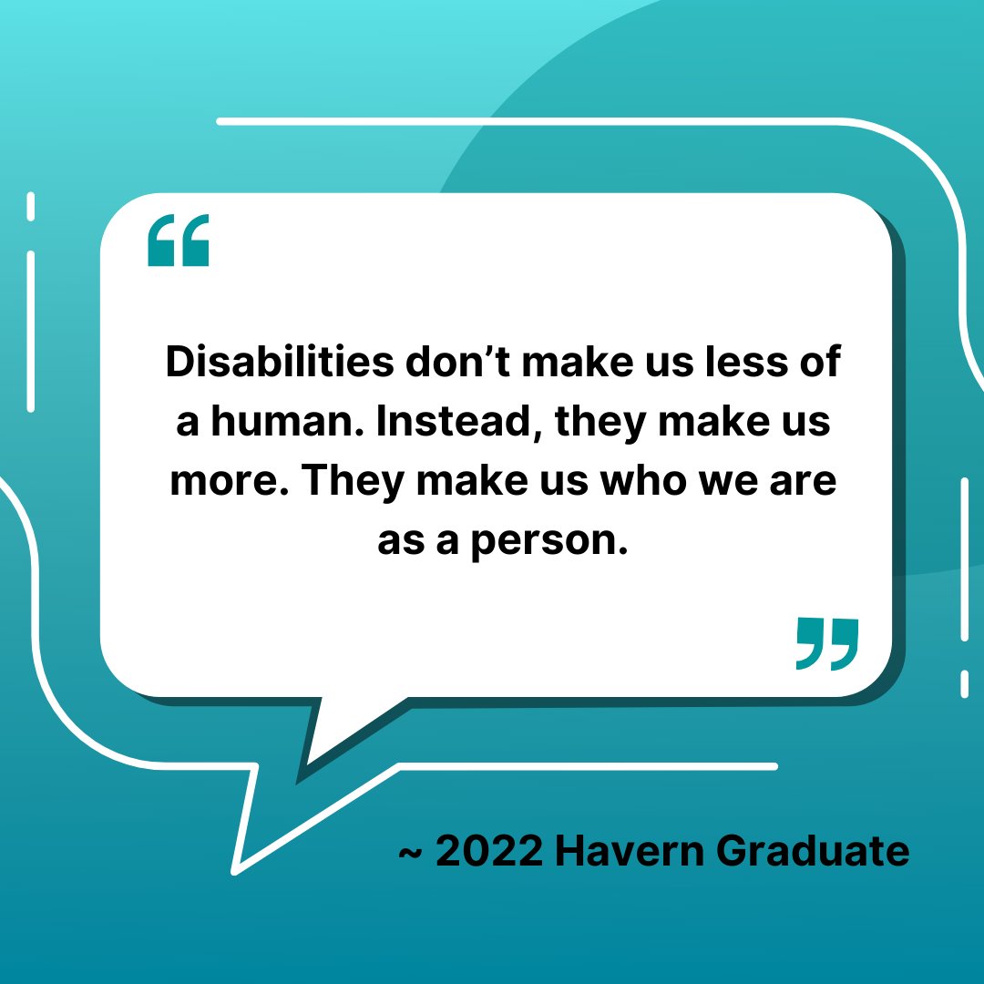 HavernSchool's tweet photo. Each year, our 8th graders mark the occasion of their continuation by writing and delivering speeches about their time at Havern. In the coming weeks, we will be sharing some of the wisdom and inspiration from this year's speeches.
#havernheart #learningdisabilities https://t.co/QPQExRNp7m