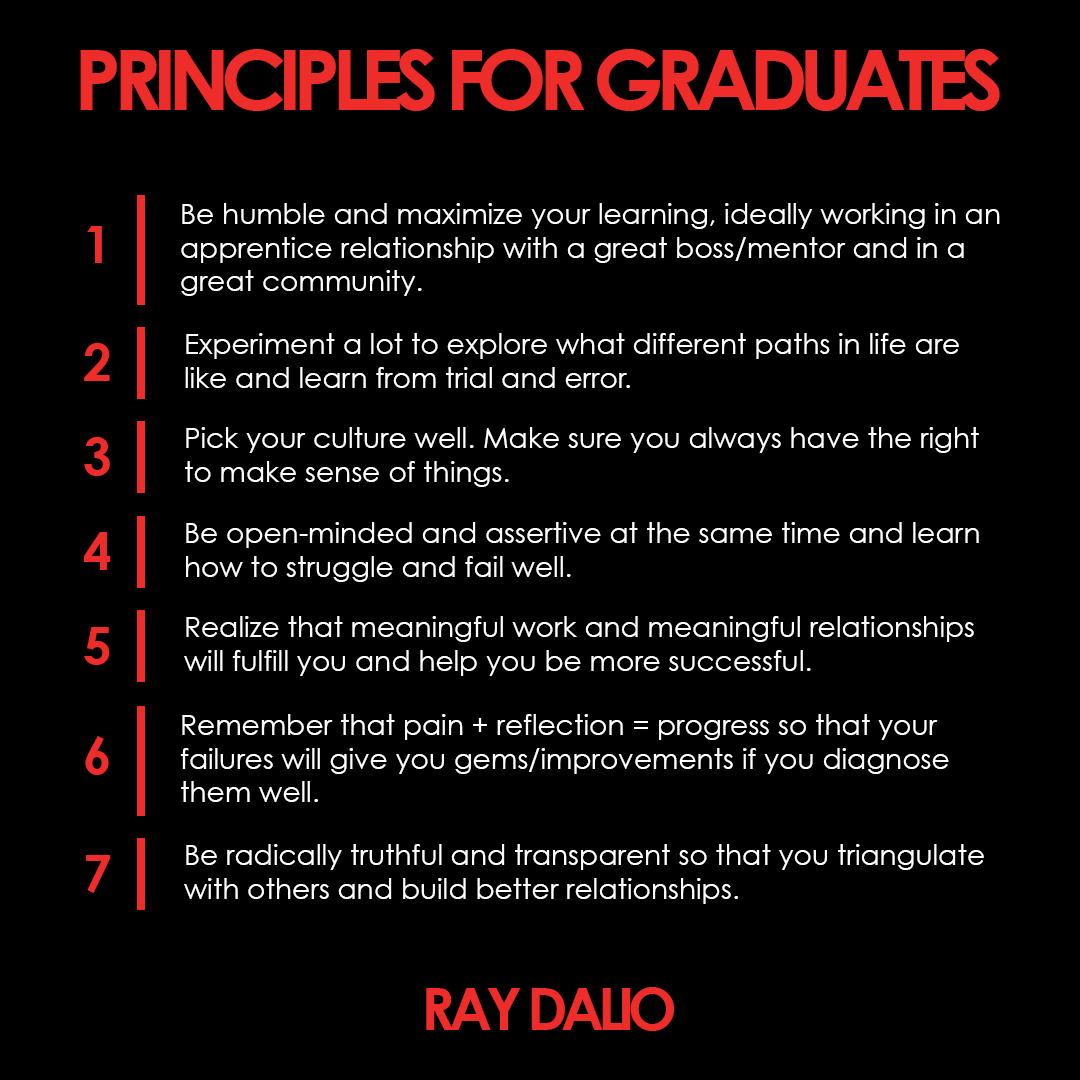 I often get asked on social media for my advice for young people, so I wanted to share some of my advice at this time when many young people are graduating. (1/3)