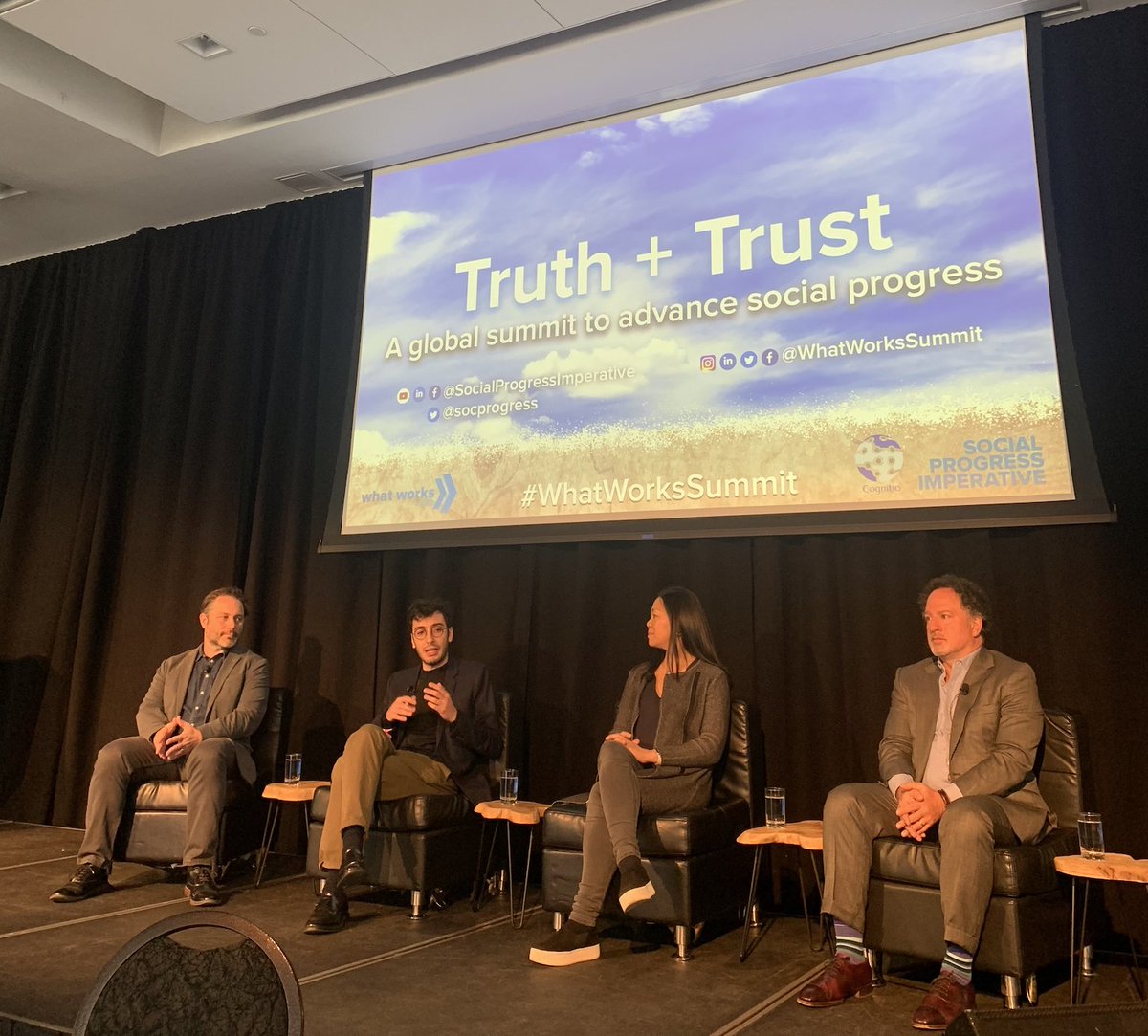 ReachAllianceTO's tweet photo. "Disinformation and misinformation are not new. What is new is the velocity of information transfer."

Reach alum @kourosh_Housh on the threat of misinformation to social progress at the @socprogress @WhatWorksSummit #whatworkssummit #SDGs https://t.co/42pZKN7vWg