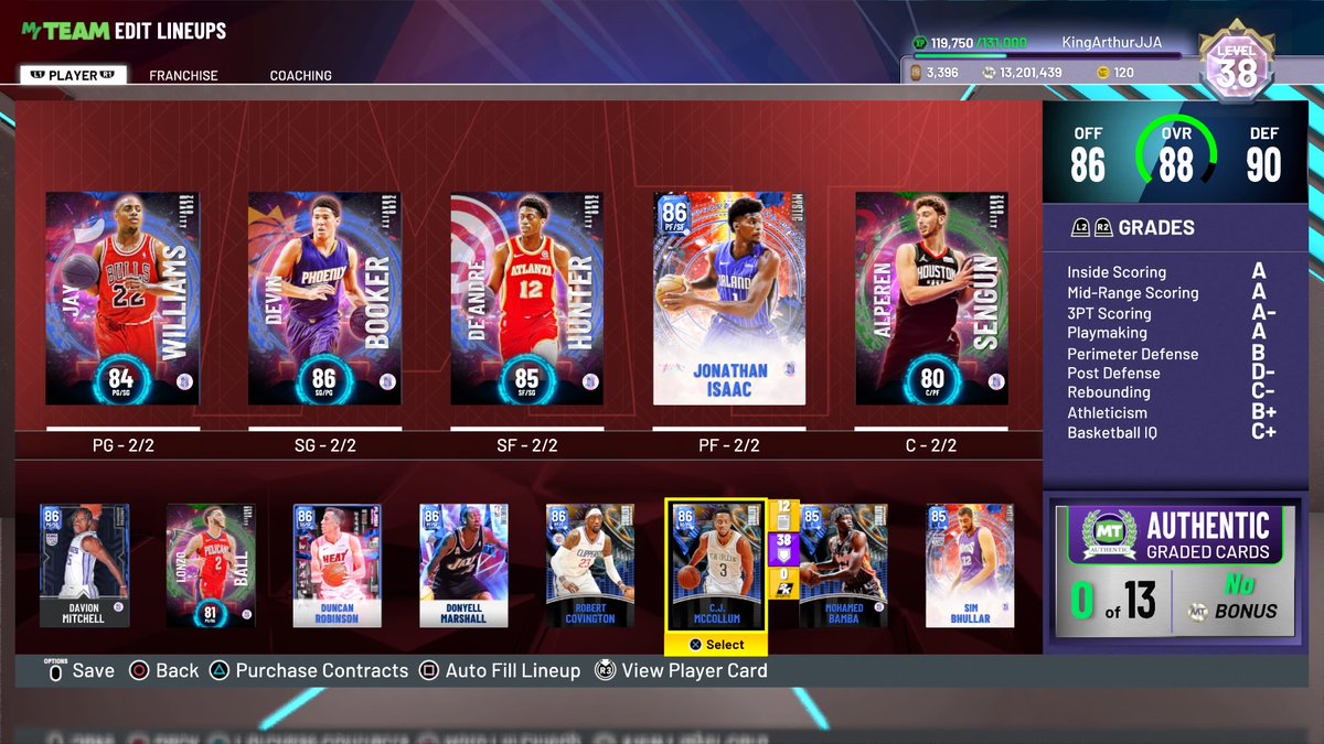 Getting there. This was the squad i used for sapphire challenge  #PS4share