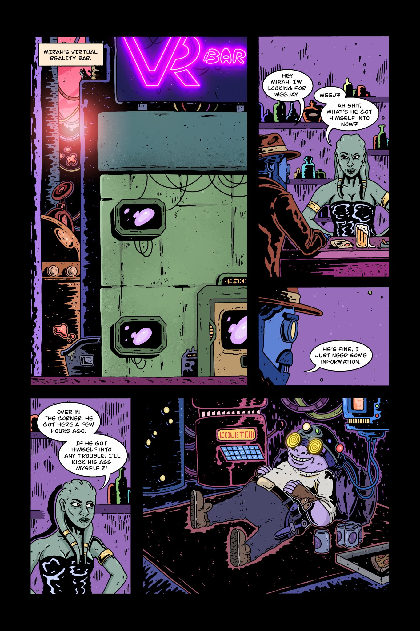 Coletron 🤖 on X: @fpresscomics Howdy 👋🤖 If you dig robots, aliens and a  fun detective murder story, then check out my comic StarBurn! Part one is  free to read.   /