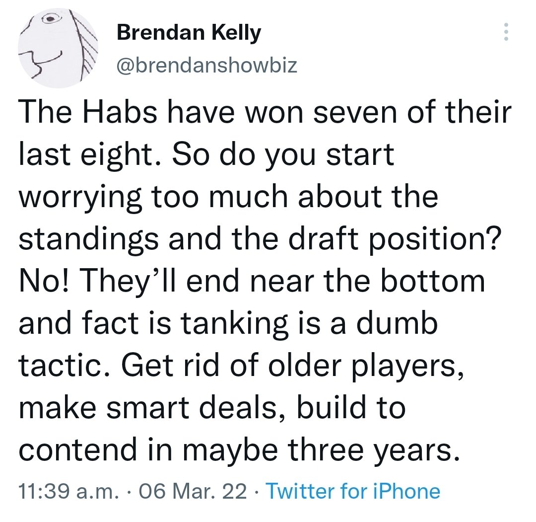 HughesMiniMe's tweet photo. @brendanshowbiz cant decide if he wants me to rebuild or demand excellence. Unless I do both at the same time he'll never be happy
#HabsIO
#GoHabsGo https://t.co/mShXiLmiYN