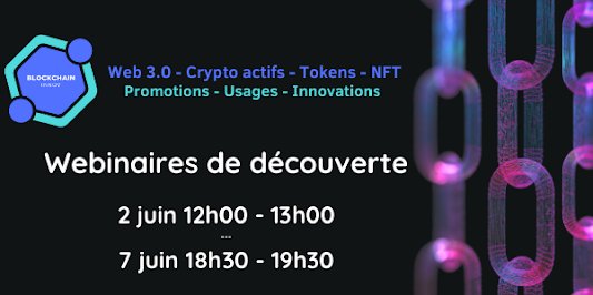 Aurelien Lallemant #IA 🔎 & #RSE 🌎 (@aure79lien) on Twitter photo 📆 Mardi 7 JUIN 18H30/19H30, présentation de l'association <a href="/InnovBlockchain/">Blockchain Innov #Web3 #CryptoActifs #Tokens #NFT</a> . Rejoignez une communauté d'acteurs autour de la #blockchain, des #NFT, et du #metaverse 🚀
👉 lnkd.in/earjPNTi
cc <a href="/jbonnel/">Julien Bonnel 🌱 🧠 🚀 ✨</a> <a href="/financeinnov/">Finance Innovation</a> <a href="/Blockchain_IBS/">International Blockchain Stampede</a> <a href="/villageCASophia/">Le Village by CA Provence Côte d'Azur</a> <a href="/Blockchain_F/">Blockchain francophone ⛓</a> 📆 Mardi 7 JUIN 18H30/19H30, présentation de l'association <a href="/InnovBlockchain/">Blockchain Innov #Web3 #CryptoActifs #Tokens #NFT</a> . Rejoignez une communauté d'acteurs autour de la #blockchain, des #NFT, et du #metaverse 🚀
👉 lnkd.in/earjPNTi
cc <a href="/jbonnel/">Julien Bonnel 🌱 🧠 🚀 ✨</a> <a href="/financeinnov/">Finance Innovation</a> <a href="/Blockchain_IBS/">International Blockchain Stampede</a> <a href="/villageCASophia/">Le Village by CA Provence Côte d'Azur</a> <a href="/Blockchain_F/">Blockchain francophone ⛓</a>