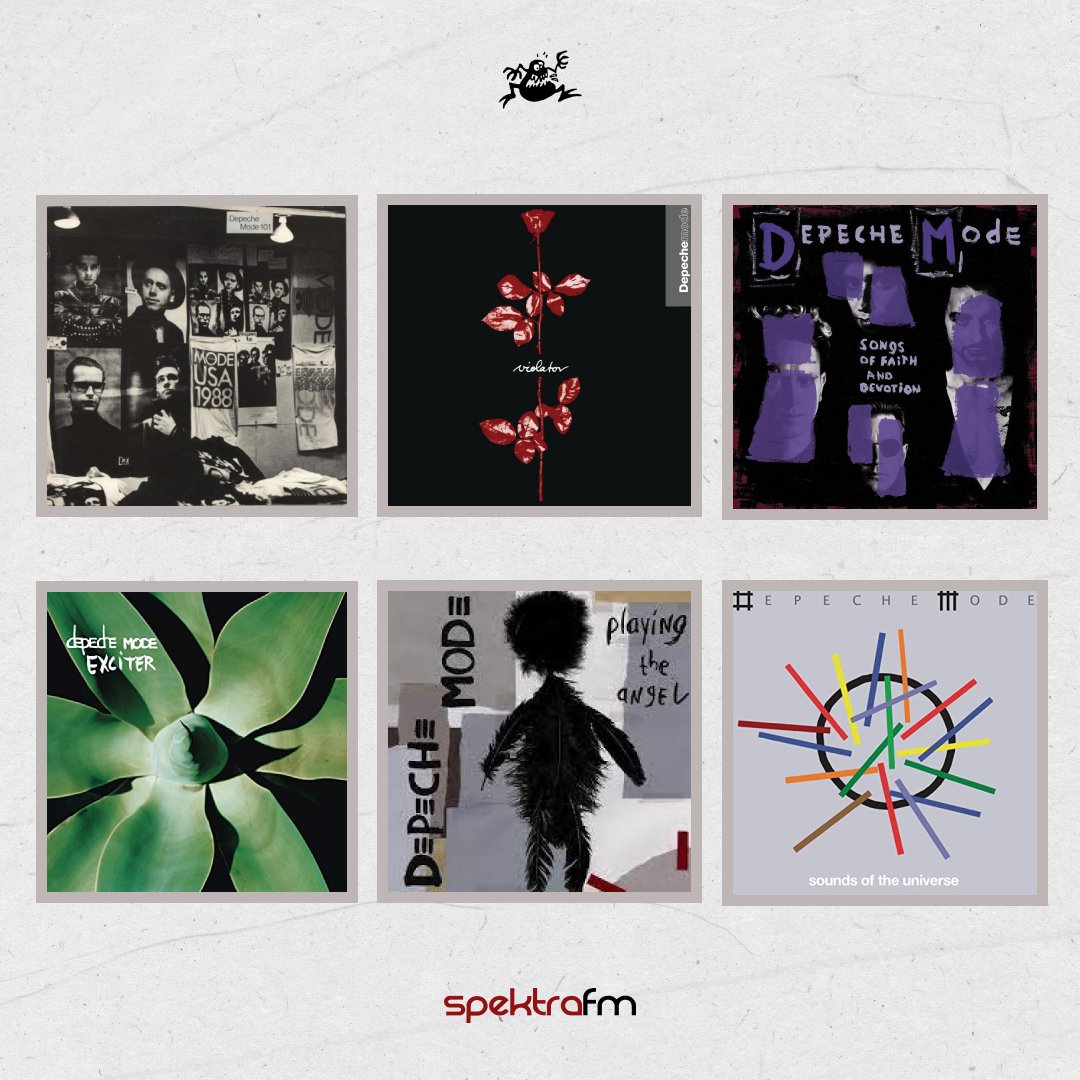 SPEKTRAFM's tweet photo. #SpektraClassics | Depeche Mode nos ha dejado más de 40 álbumes 🤩👏

Aquí os dejamos los 14 álbumes de estudio. ¿Cuáles están en tu TOP 3? 😍

#spektrafm #lamusicadetuvida #depechemode #album https://t.co/tRDXDf2pI1