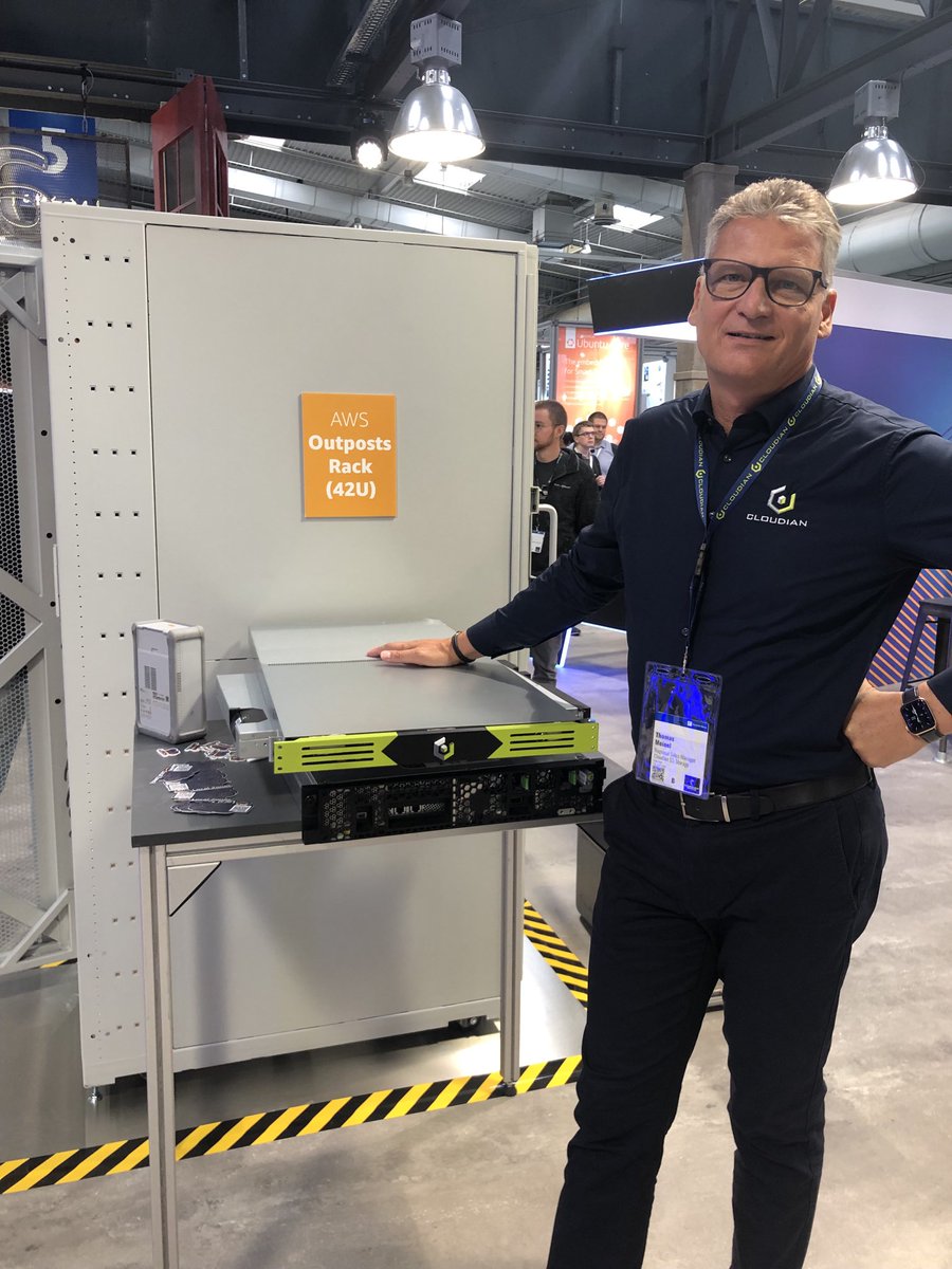 fbsiii's tweet image. Get the scalability and flexibility of the #PublicCloud in #manufacturing sites on-premises with #AWSOutposts and @CloudianStorage. Meet your #DataSovereignty and low latency needs with a #HybridCloud solution. Find out how at Cloudian.com/manufacturing.” #hm22 #ObjectStorage.