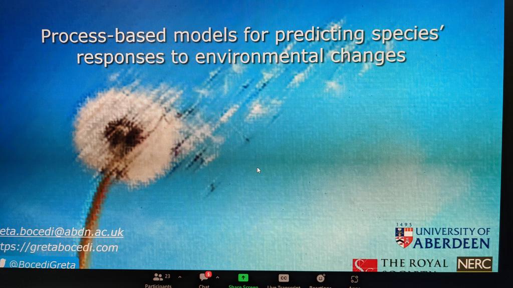 footloose_nil's tweet photo. Wonderful start to the first conference of this year #IBSVancouver2022
Couldn't join in-person ☹️ because of visa issues but looking forward to lots of discussion on #biogeography in the #rangeshiftR workshop @BocediGreta @ZurellLab #AcademicChatter #AcademicTwitter https://t.co/j57JUkximT
