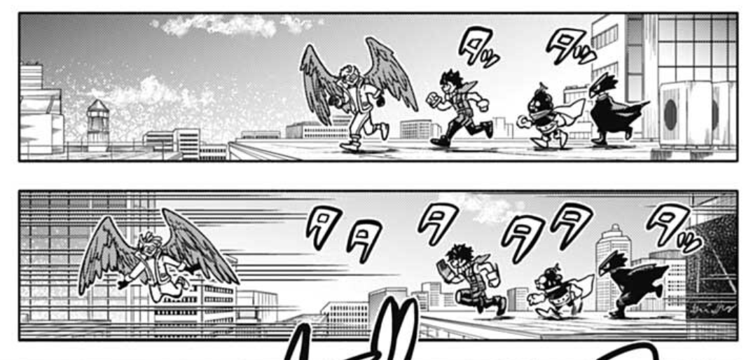 This chapter had the cutest Hawks. 