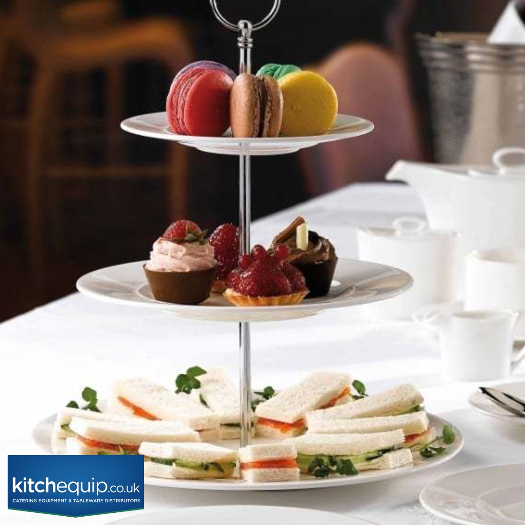 Afternoon tea has soared in popularity in recent years & is still very much in demand today. 

If you're looking to add afternoon tea to your menu, email sales@kitchequip.co.uk for our ranges!

#afternoontea #lunch #bar #restaurant #tearoom #hotel #food #cateringsupplies