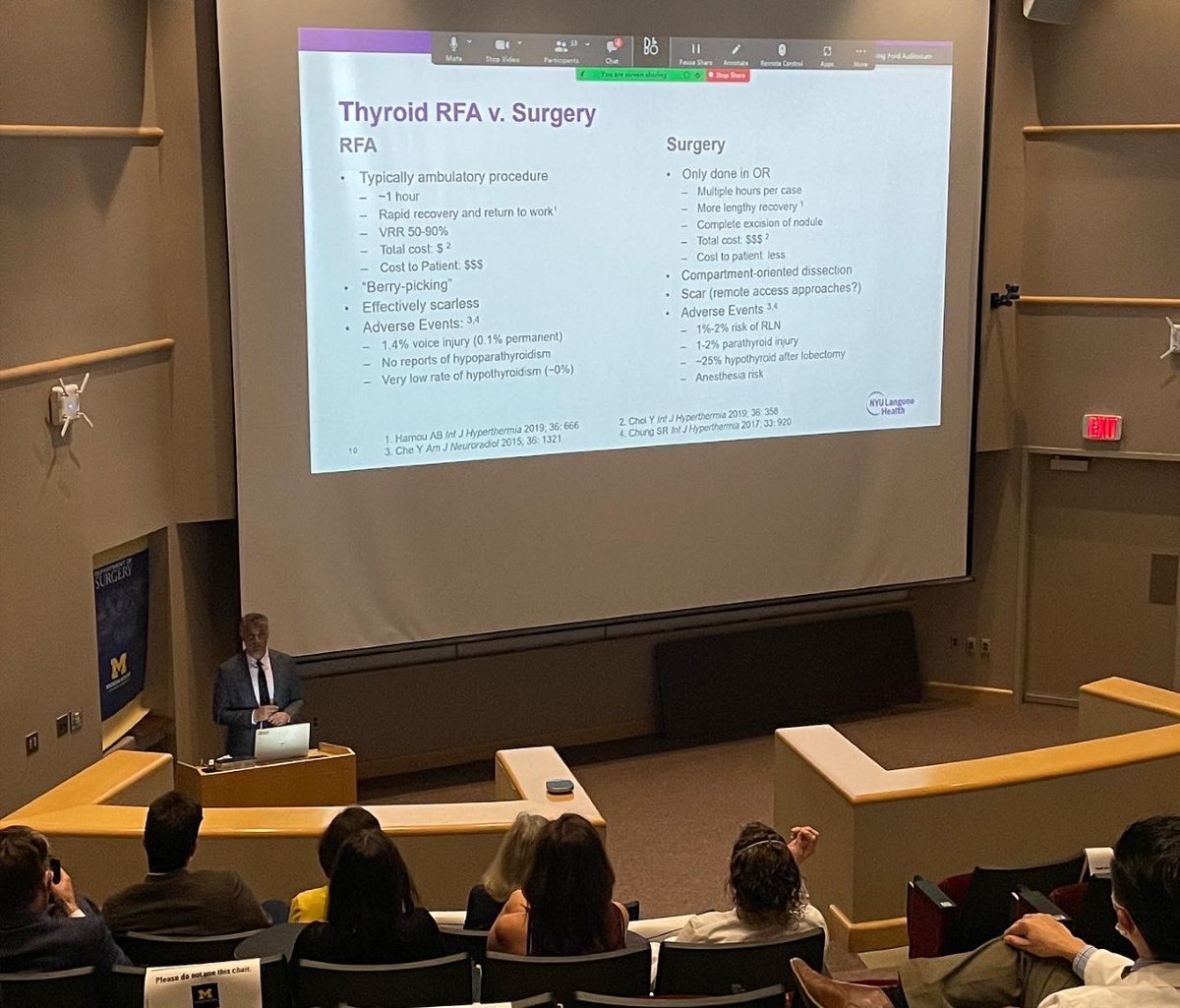 Our pockets are overflowing with pearls from this excellent talk on novel management of thyroid nodules by Dr. Kepal Patel from <a href="/nyulangone/">NYU Langone Health</a>.

What a treat for this year's Norman and Marcia Thompson Lectureship in Endocrine Surgery!