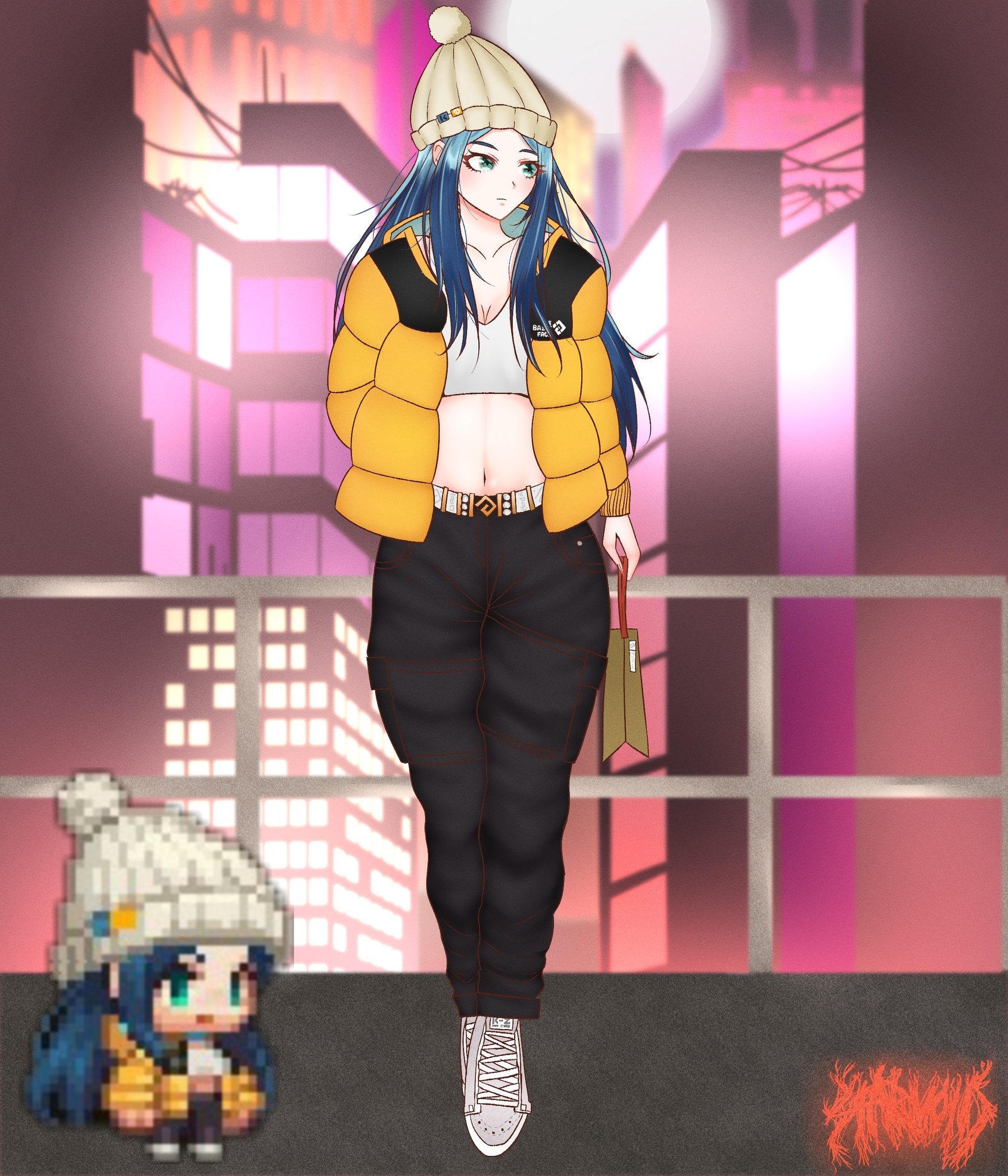 ✨𝙎𝙩𝙖𝙧𝙑𝙤𝙞𝙙™💫 on X: Erina - Guardian Tales 🔵⚫🟡🛡️ as I didnt  like the background, I saved one without guardiantales 가디언테일즈  t.coVjukSaowZq  X