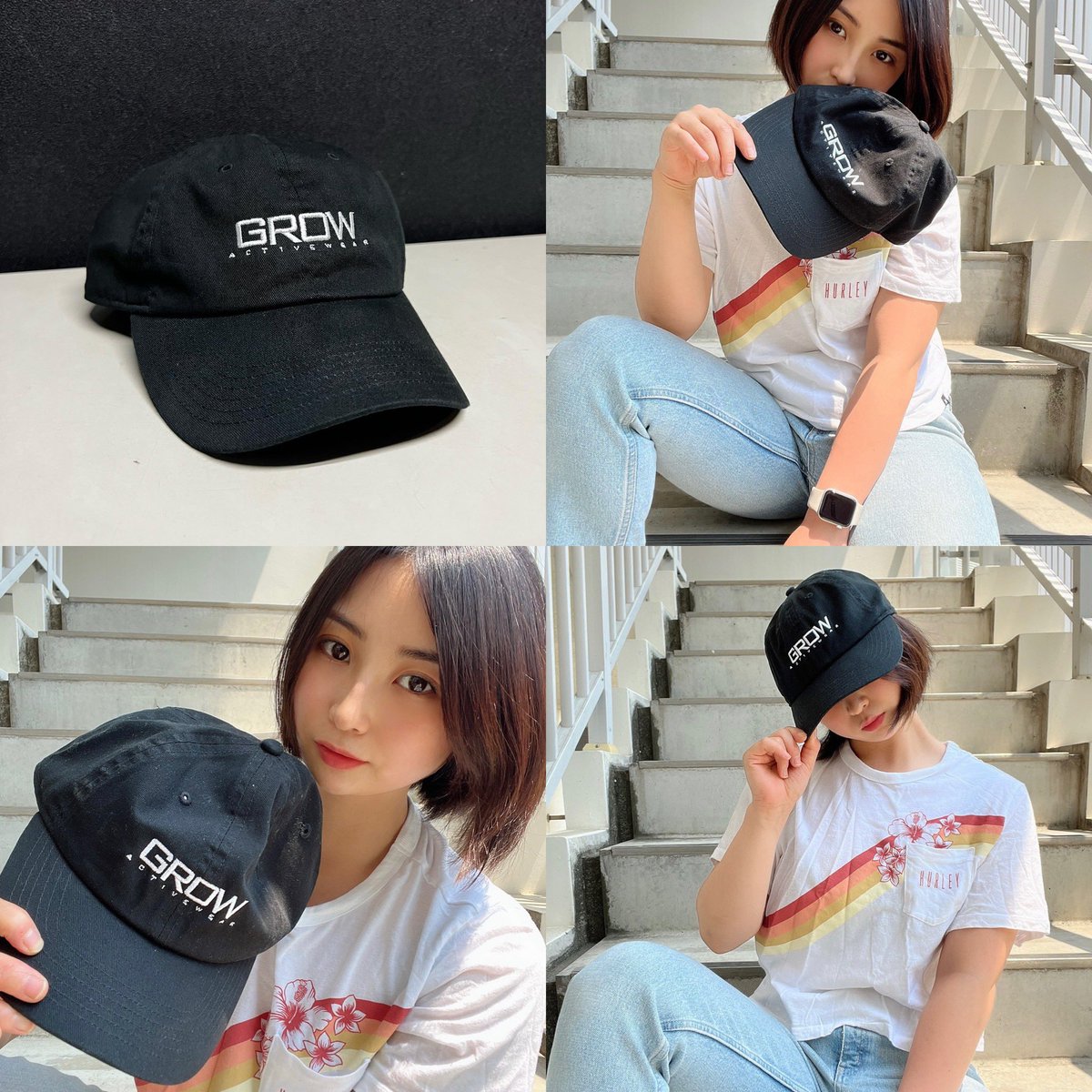 GROWactivewear's tweet photo. New Item: LOGO CAP

https://t.co/T6kXwZfvIh https://t.co/fTOYR8b0rG