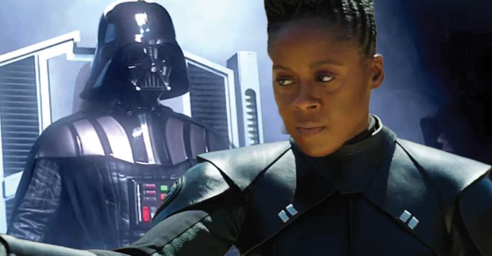 DDayCobra's tweet photo. I hope Reva just kills Vader in the finale of Kenobi and takes over his suit. Who cares about continuity? If you disagree you're just racist 😀🍿 https://t.co/kR8hh4wEzZ