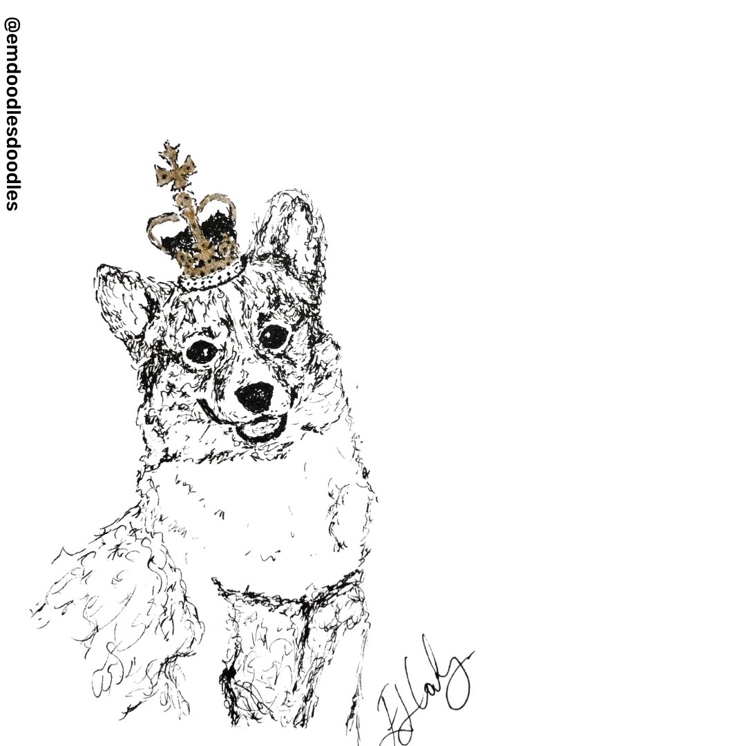 Getting into the jubilee spirit! 

#Jubilee #PlatinumJubilee #queensjubilee #doodles