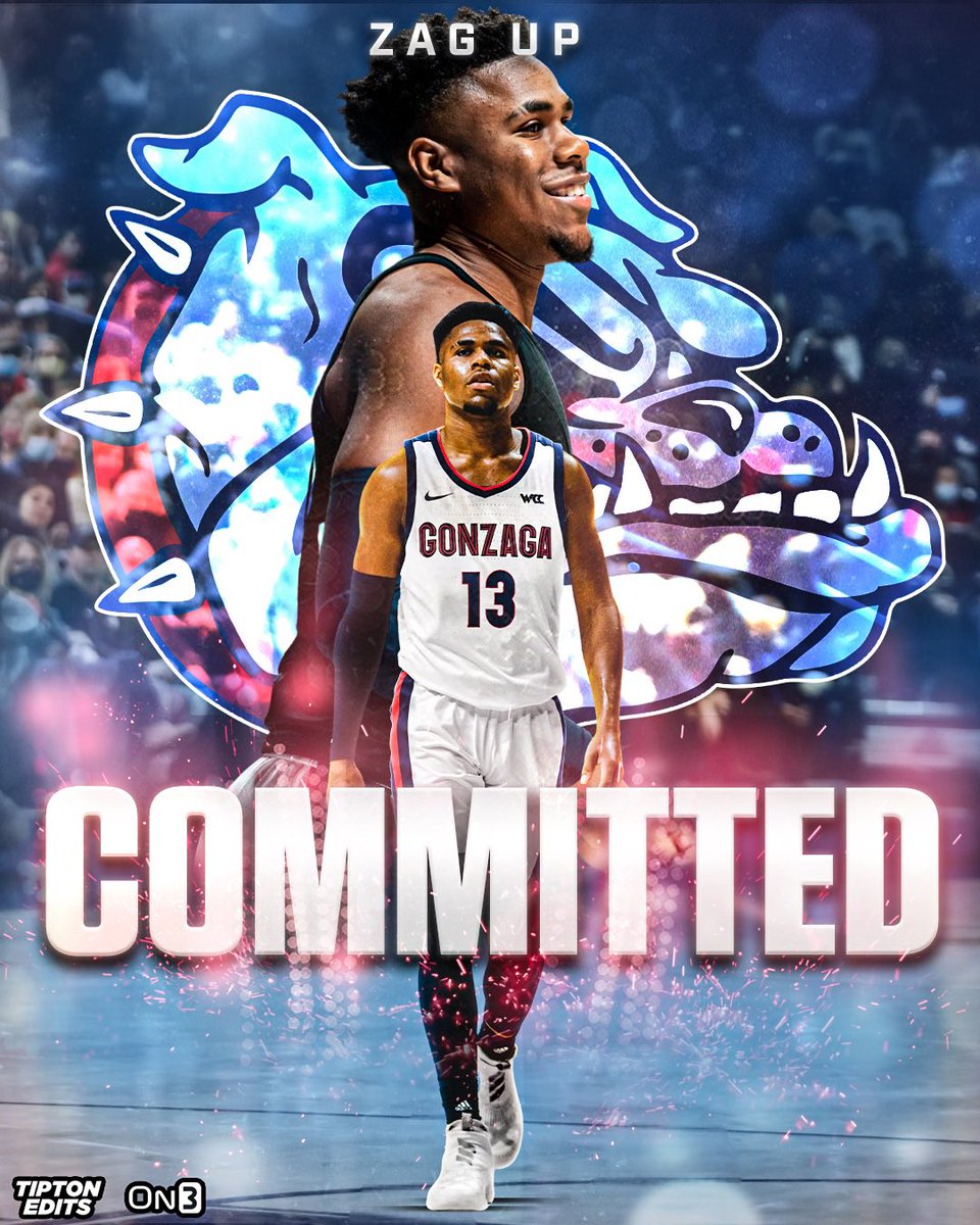 JoeTipton's tweet image. Chattanooga transfer Malachi Smith has committed to Gonzaga, he tells @On3sports.

Averaged 19.9 PTS, 6.7 REB, and 3.0 AST last season. 

“I chose Gonzaga because of the family feel and winning culture.”

Story: on3.com/news/chattanoo…
