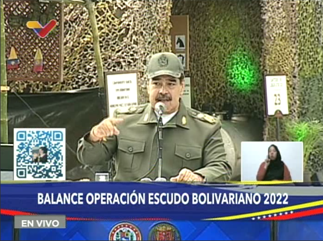 Presidente Maduro ordena una operación militar en Anzoátegui, Monagas y Sucre de la misma intensidad que la realizada en Apure, para exterminar grupos paramilitares provenientes de Colombia ("Tancol")