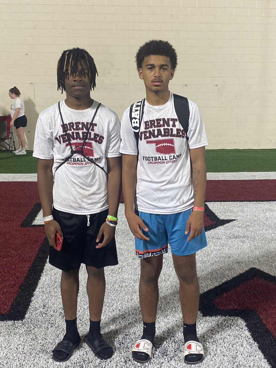 gerard_reed05's tweet photo. Had a great day up in Norman today @CoachVenables football camp today and appreciate the opportunity to come out and compete @JR_Sandlin

@OEHawksFootball @SAMIEPARKER @PrepRedzoneKS https://t.co/y7GhAZowMl