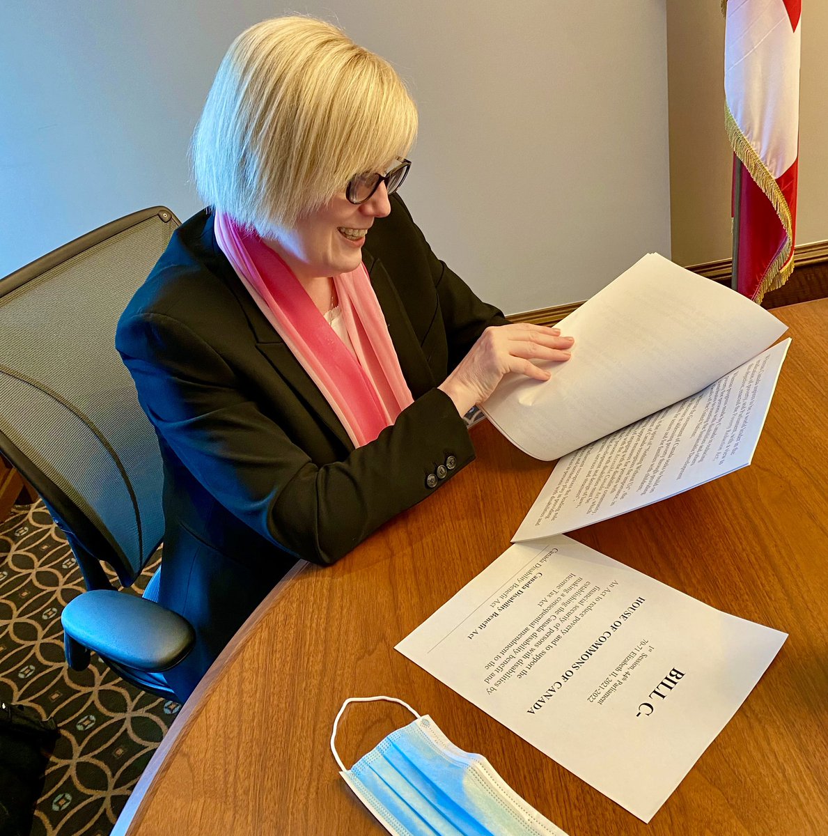 Today was a big day. We tabled Bill C-22, the legislation to create a new, federal Canada Disability Benefit. This would be an income supplement that has the potential to greatly reduce poverty and improve the financial security of working-age persons with disabilities in Canada.