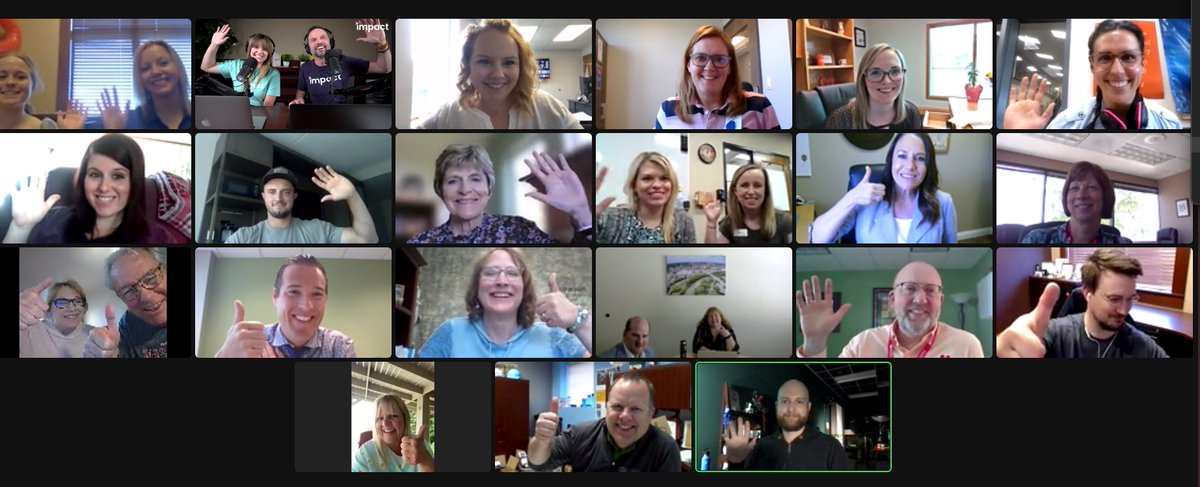 Look at those smiling faces! 😍 Live session #1 of the Impact Fundraising Cohort is done and we are fired up 🔥‼️
📣Cohort learners - let us know what you're most looking forward to below! 👇
. 
#impactnlc #impact #fundraising