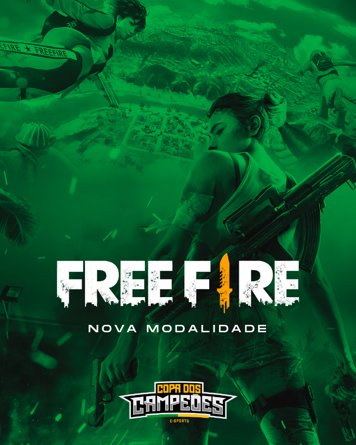 CampeoesCopa's tweet photo. Cadê a tropa do Freefas pra trocar tiro na Copa dos Campeões?
Esse ano teremos mais uma modalidade além do CS, e a escolhida foi o Free Fire!
Preparem-se pois vem ai muito "Capa" de qualidade!
Inscrições em breve. https://t.co/j6hbymATBm