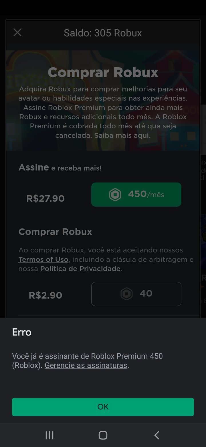 RTC em português  on X: ⚠️: Por algum motivo desconhecido, algumas contas  só estão tendo UMA opção de assinatura Premium, caso queiram comprar. Além  disso, a maioria das ofertas Premium de