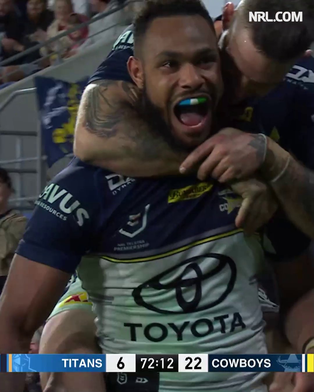 NRL on Twitter "It's HAMMER TIME 🔨 NRLTitansCowboys https//t.co