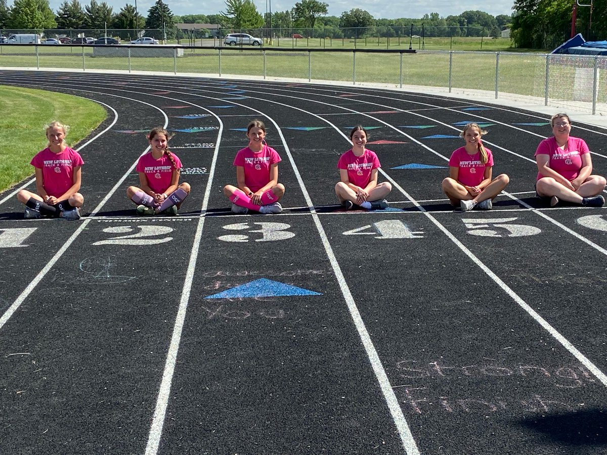 State bound athletes! These are the girls who will be competing on Saturday: Clara Krupp, Ella Mulcahy, Emma Bishop, Lily Bruff, Elizabeth Heslip and Hannah Beaucamp