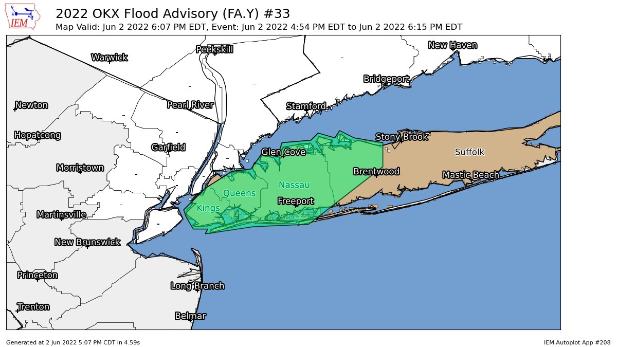 New York Metro Weather on Twitter "OKX expires Flood Advisory for Kings, Nassau, Queens