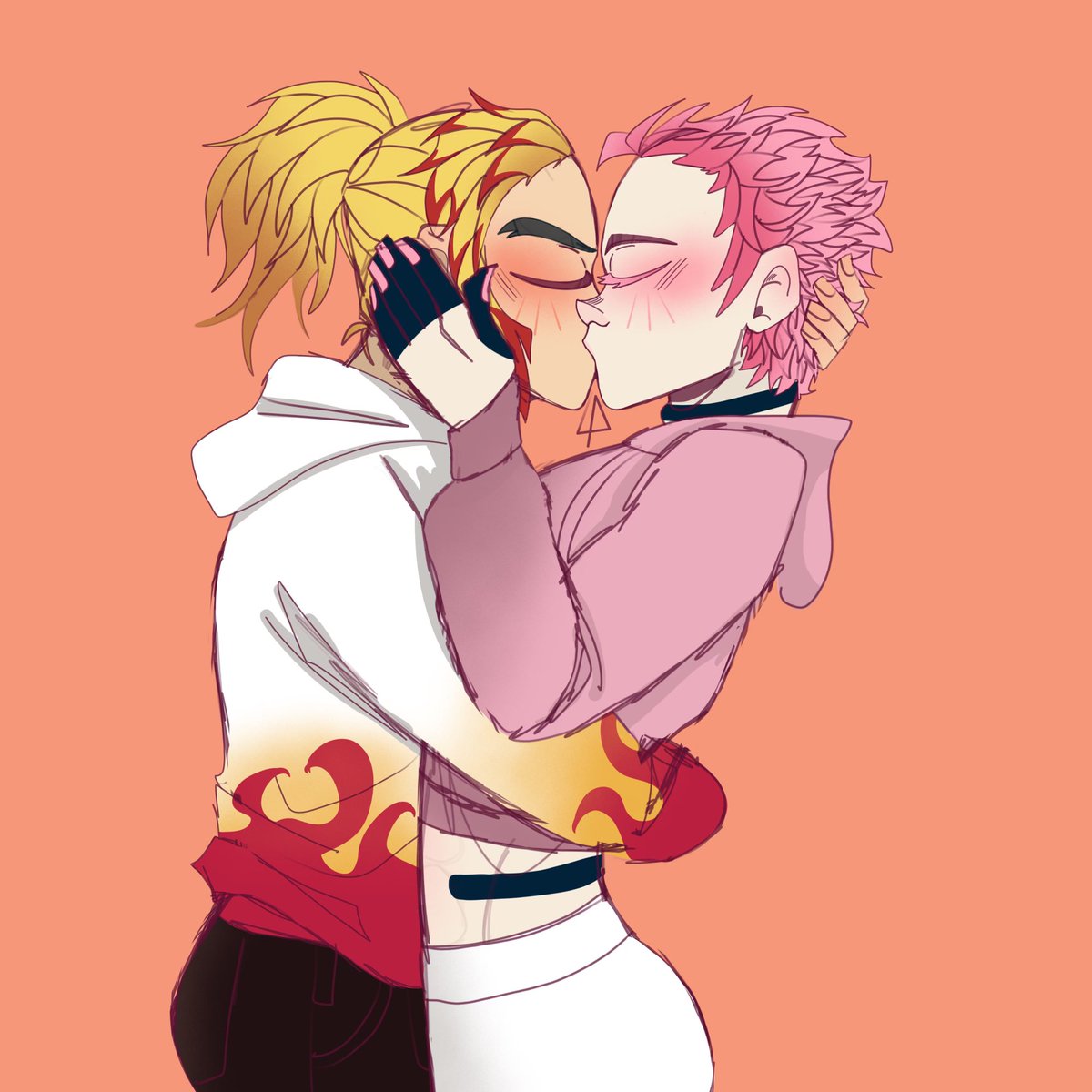 PadLillie's tweet photo. My fave ship 
#akaren #renkaza https://t.co/I2SKMMQTBl