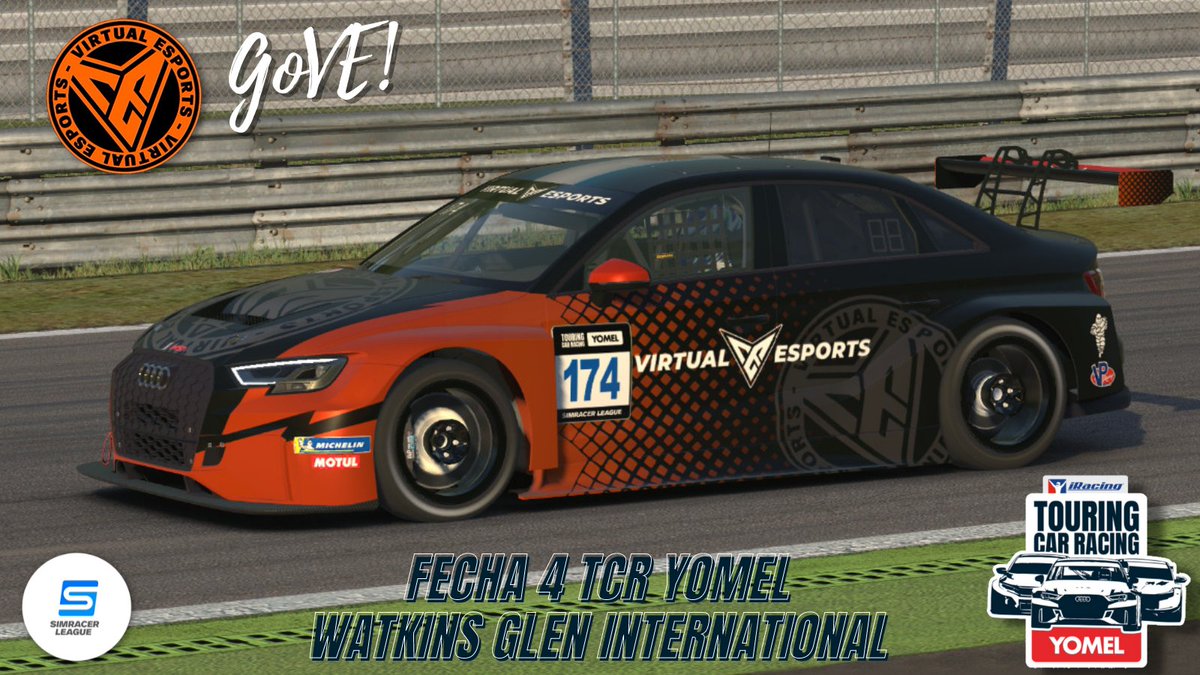 Hay carrera!!! Nuestro piloto <a href="/MatiBustos70/">Mati Bustos</a>

Compite en el Circuito Watkins Glen International con el increíble Audi de la naranja🧡🖤 🏁🏁

⏰ Horario: 21:50 hs
📺 Transmisión oficial: youtu.be/AjE74wdZkL8

#SomosVirtual #GoVE #TodoNaranja #LaNaranja